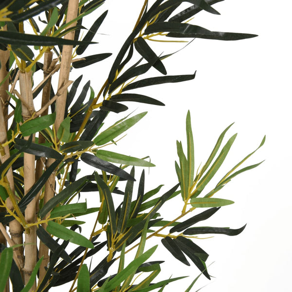 Grüne Kunstpflanze Bambusbaum Caju 150cm (828 Blätter)