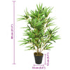 Künstlicher Bambusbaum Ierimie 80 cm (368 Blätter)