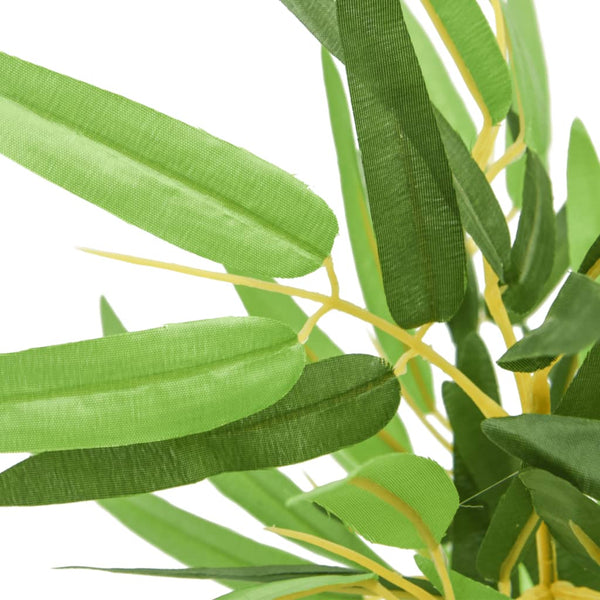 Grüne künstliche Pflanze Bambusbaum Ierimie 120cm (552 Blätter)