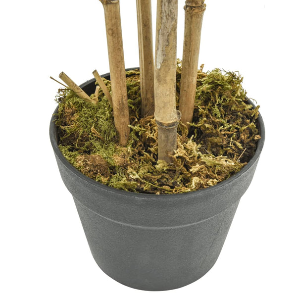 Grüne künstliche Pflanze Bambusbaum Ierimie 120cm (552 Blätter)