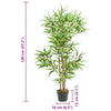 Grüne künstliche Pflanze Bambusbaum Ierimie 120cm (552 Blätter)