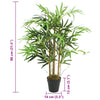 Künstliche Bambuspflanze Saie 80cm (500 Blätter)