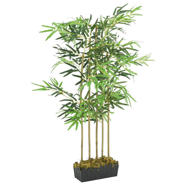 Saie 120cm vihreä tekokasvi bambupuu (730 lehteä)