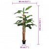 Grüne Kunstpflanze Bananenbaum Luixa 150cm (18 Blätter)