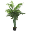 Grüne Kunstpflanze Palme Severia 120cm (28 Blätter)