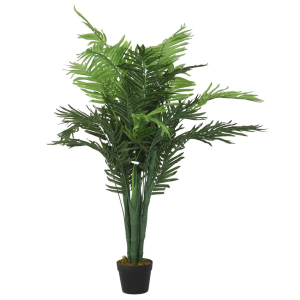 Grüne Kunstpflanze Palme Severia 120cm (28 Blätter)