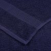 Marineblaues Handtuch-Set Spina 8-teilig (100% Baumwolle)