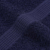 Marineblaues Handtuch-Set Spina 8-teilig (100% Baumwolle)