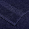 Marineblaues Handtuchset Cirus 6-teilig (100 % Baumwolle)