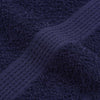 Marineblaues Handtuchset Cirus 6-teilig (100 % Baumwolle)