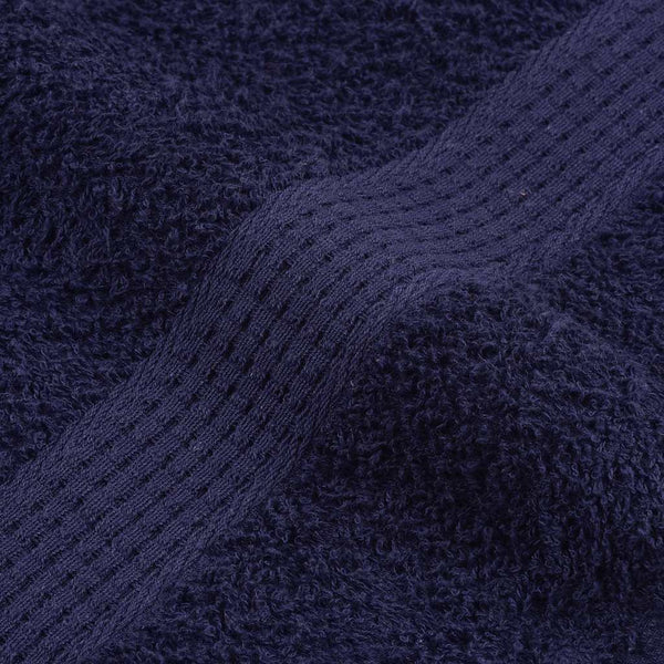 Marineblaues Handtuchset Cirus 6-teilig (100 % Baumwolle)
