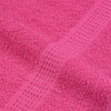 Rosa Handtuch-Set Cirus 12-teilig (100% Baumwolle)
