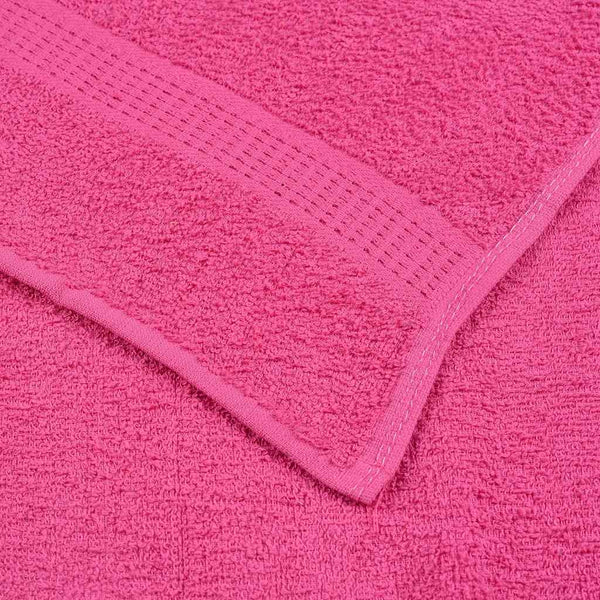 Rosa Handtuch-Set Cirus 12-teilig (100% Baumwolle)