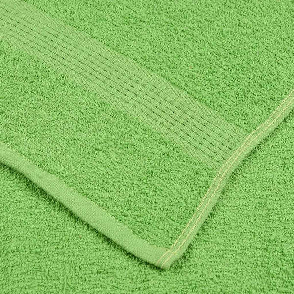 Apfelgrünes Handtuch-Set Sian 12-teilig (100% Baumwolle)