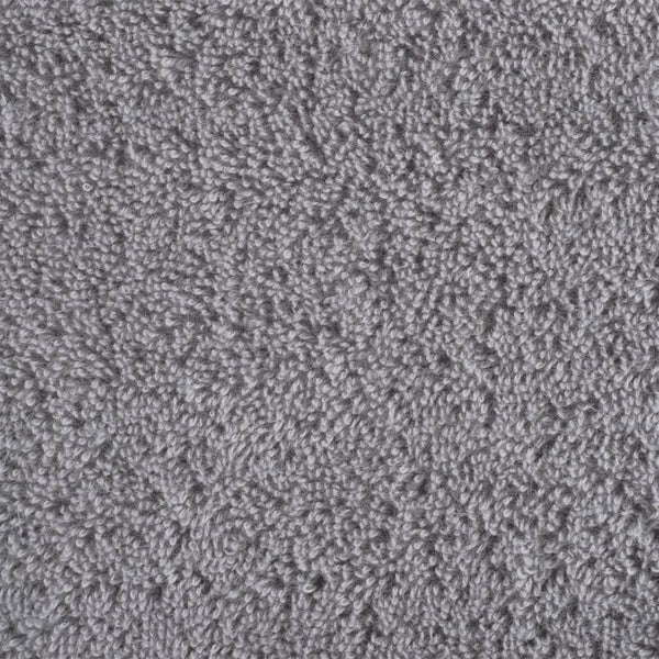 Graue Premium-Handtücher Sterieana 100x200cm (4 Stück 600 g/m² 100% Baumwolle)