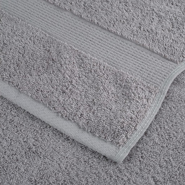 Graue Premium Handtücher Sterieana 100x200cm (10 Stück 600 g/m² 100% Baumwolle)