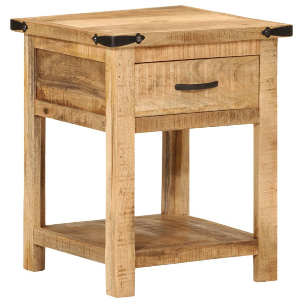 Nachttisch Vergenia 40x40x50cm (Mangoholz)