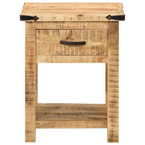 Nachttisch Vergenia 40x40x50cm (Mangoholz)