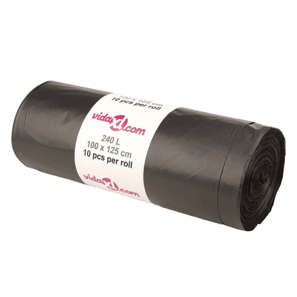 Musta roskapussit Constatina 240 l (150 kpl)