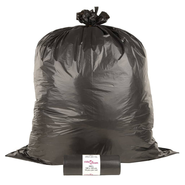 Musta roskapussit Constatina 240 l (150 kpl)