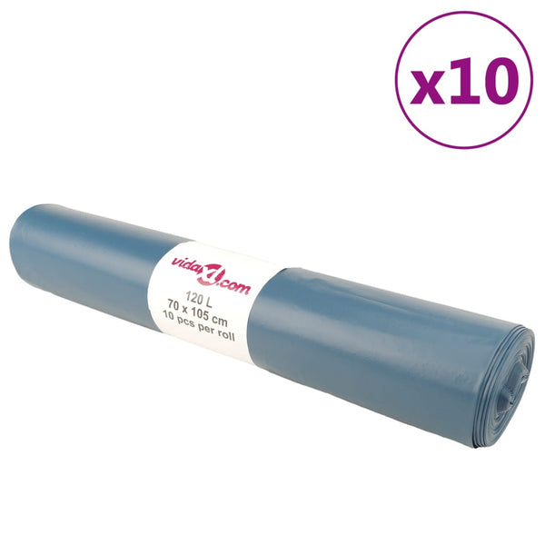 Sininen roskapussit Grayce 120 l (100 kpl)
