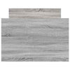 Bettgestell Sonoma Grau mit Kopfteil Milu 75x190cm