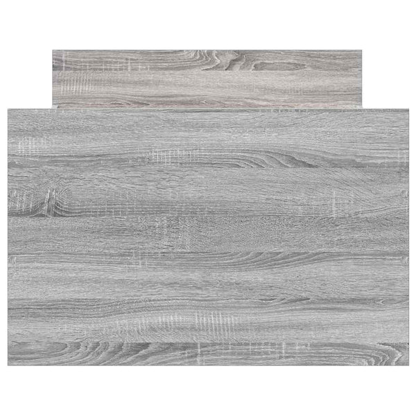 Bettgestell Sonoma Grau mit Kopfteil Milu 75x190cm