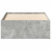 Bettgestell Tisha in Betongrau 90x200cm