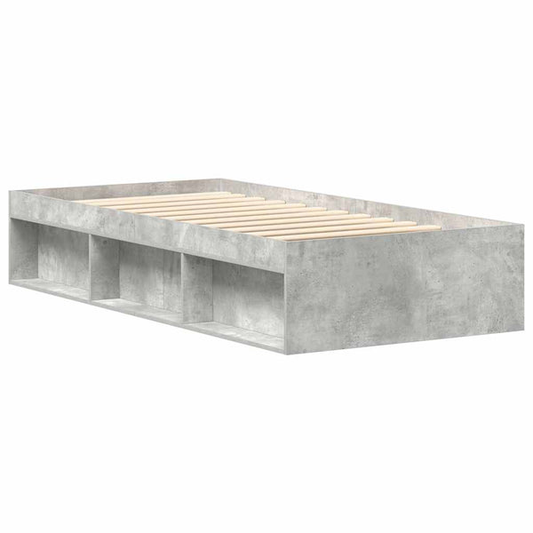 Bettgestell Tisha in Betongrau 90x200cm