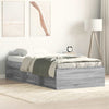 Graues Bettgestell Tisha 90x200cm