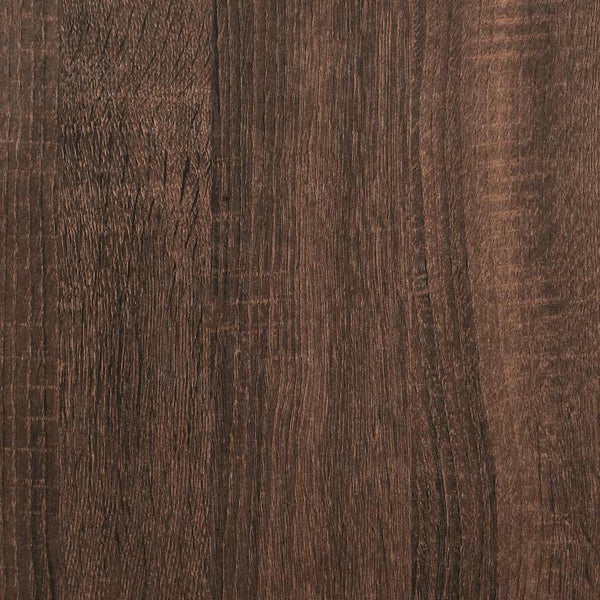 Bettgestell Tisha aus brauner Eiche 90x200cm