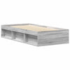 Graues Bettgestell Tisha 100x200cm