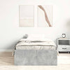 Bettrahmen Tisha 75x190cm (small single) in Betongrau