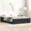 Schwarzes Bettgestell Tisha 120x200cm