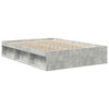 Betongraues Bettgestell Tisha 120x200cm