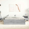 Graues Bettgestell Tisha 140x200cm