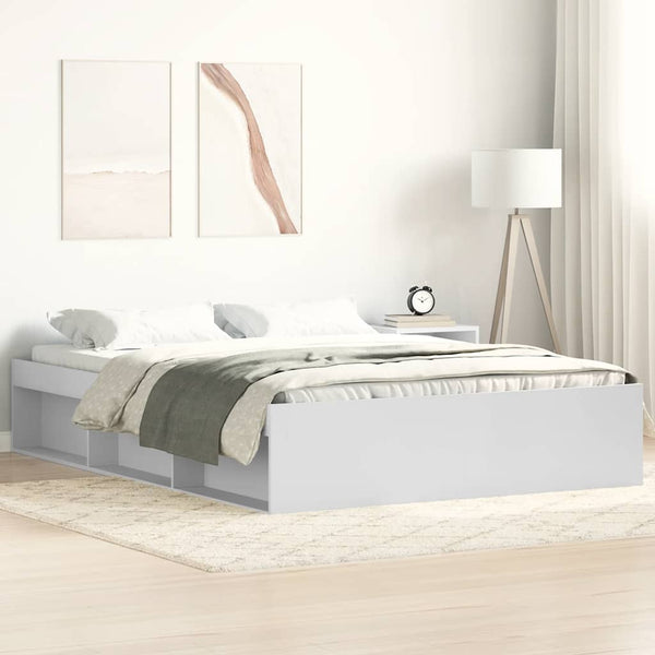 Bettgestell Tisha weiß 150x200cm (Kingsize)