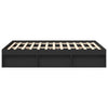 Schwarzes Bettgestell Tisha 150x200cm (Kingsize)