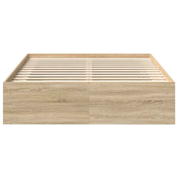 Bettrahmen Sonoma-Eiche Tisha 150x200cm (Kingsize)