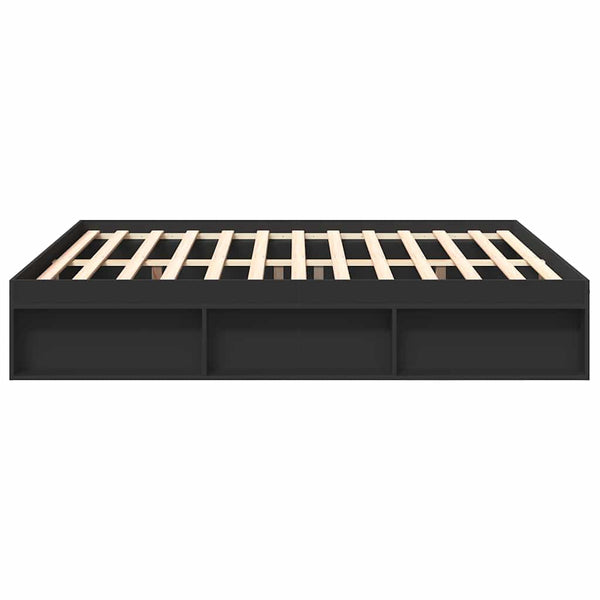 Schwarzes Bettgestell Tisha 180x200cm (Super-Kingsize)