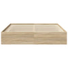 Sonoma-Eiche Bettgestell Tisha 180x200cm (Super King Size)