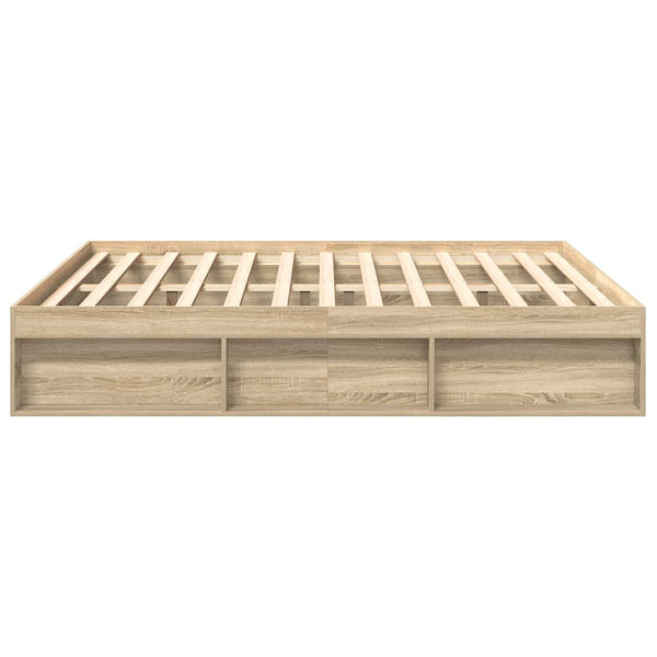 Sonoma-Eiche Bettgestell Tisha 180x200cm (Super King Size)