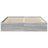 Bettgestell Tisha Grau 180x200cm (Kingsize)