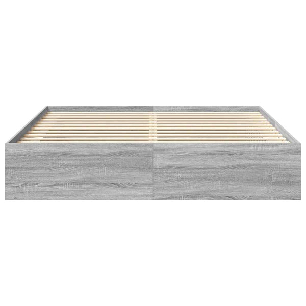 Bettgestell Tisha Grau 180x200cm (Kingsize)