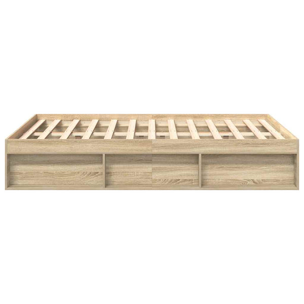 Sonoma Eiche Bettgestell Tisha 120x190cm (small double)