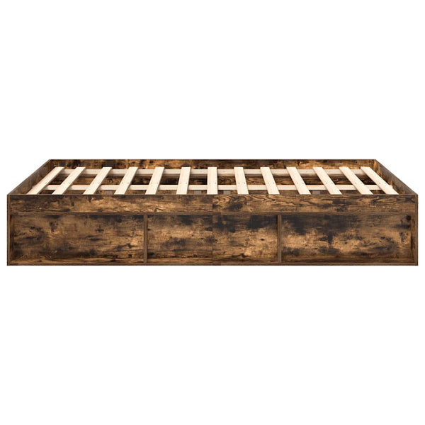 Räuchereiche Bettgestell Tisha 120x190cm (Small Double)