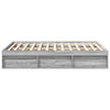 Graues Bettgestell Tisha 120x190cm (Small Double)