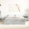 Bettrahmen Tisha 140x190 cm Betongrau