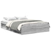Graues Bettgestell Tisha 140x190cm