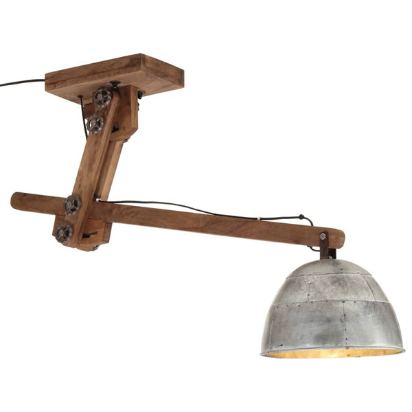 Deckenleuchte Ciurescu, Silber, 105x30x65-108cm (25 W Vintage E27)
